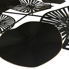 Escultura Exclusiva Círculos Negros Para Parede