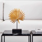 Escultura Folha Em Poliresina Mart 12276