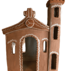 Escultura Igreja Torre Maria Negreiro Barro Mg 32cm