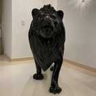 Escultura Leão Luxo Em Fibra De Vidro