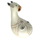 Escultura "Lenda do Sapo Boi" G Cerâmica Vale do Jequitinhonh