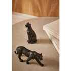 Escultura Leopardo Em Poliresina 15899 Mart