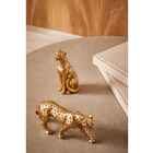 Escultura Leopardo Em Poliresina 15901 Mart