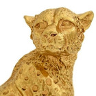 Escultura Leopardo Em Poliresina Mart 12441
