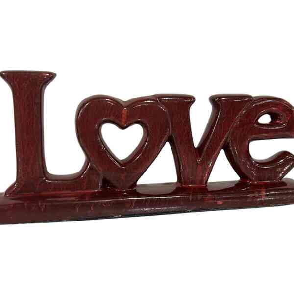 Escultura Love Coração 87-610 Buzzios