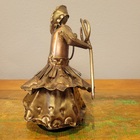 Escultura Metálica Orixá - Exú M - 15cm