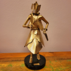 Escultura Metálica Orixá Iansã 24cm