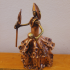 Escultura Metálica Orixás - Exú P - 10cm