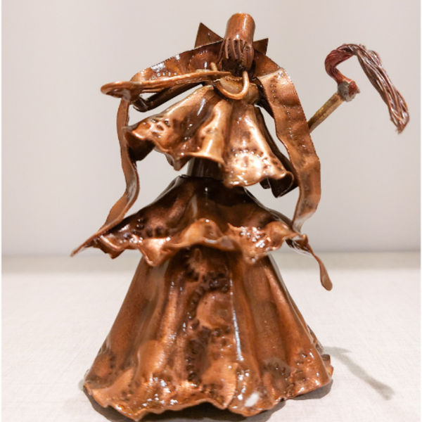 Escultura Metálica Orixás - Iansã P - 10cm