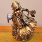 Escultura Metálica Orixás - Iemanjá G - 25cm