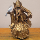 Escultura Metálica Orixás - Iemanjá M - 15cm