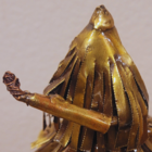 Escultura Metálica Orixás - Omolú P - 10cm