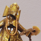 Escultura Metálica Orixás - Oxum M - 15cm