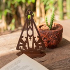 Escultura Nossa Senhora Aparecida - Preto - 28 Cm