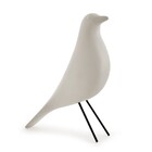 Escultura Pássaro Decorativo Branco Em Cimento 27 5x8 5 Cm -