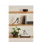 Escultura Pássaro Preto Em Metal 27 Cm - Mart