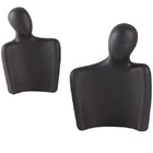 Escultura Preta Casal Em Cimento Mart