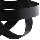 Escultura Preta Em Metal Mart 13009