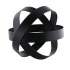 Escultura Preta Em Metal Mart 13009