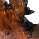 Escultura Requintada Córtex Coleção Madeira Rustica M