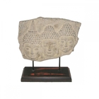 Escultura Resina 3 Budas 29x10x24cm Btc