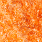 Escultura Rosto De Homem Lapidado Em Calcita Laranja