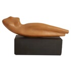 Escultura Silhueta Feminina Em Poliressina 34cm