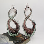 Escultura Torcida De Murano Jr Glass - New Rubi 30cm