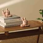 Escultura Yoga Cerâmica Rose 13823 Mart