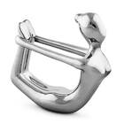 Escultura Yoga Prata Em Porcelana 12966 Mart