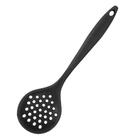 Escumadeira De Silicone 28 X 8,5 Cm Preto - Wellhome