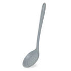 Escumadeira De Silicone Maciço Cinza 32cm