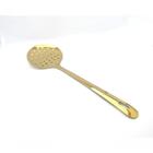 Escumadeira Dourada C/ Furo No Cabo