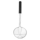 Escumadeira Em Aço Inox Fritura Cozinha Preta Kitchenaid