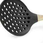 Escumadeira Siliwood Preta Gourmet Mix