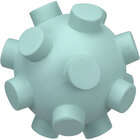 ESFERA DECORATIVA ENFEITE CASA HOME&CO RESINA 11x11x11cm VERDE