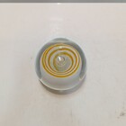 Esfera Decorativa Enfeite Casa Home&co Vidro 8x8x8cm Amarelo