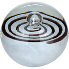 Esfera Decorativa Enfeite Casa Home&co Vidro 8x8x8cm Marrom