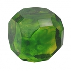 Esfera Em Cristal Verde