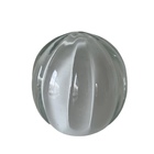 Esfera Murano Branca - 10 X 10 Cm