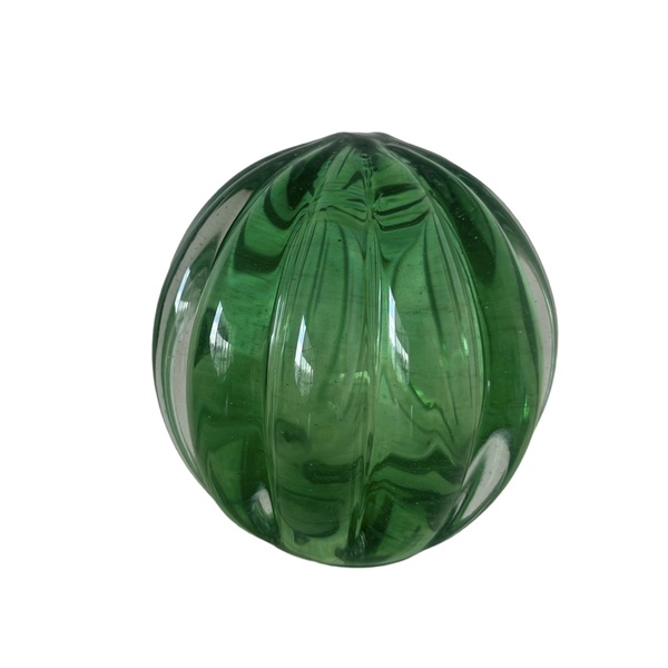 Esfera Murano Verde - Tamanho M 10 X 10 Cm