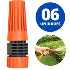 Esguicho Com Engate Rosqueado E Jato Regulável Para Mangueira