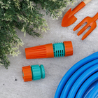 Esguicho e Engate Rápido Plástico 1 Jato Verde Tramontina