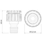 Esguicho Hidropistola 6 Jatos Mangueira Jardim + Engate Rápid