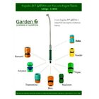 Esguicho Jetgarden Super Longo 61cm Engate Rápido Garden