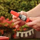 Esguicho Para Engate Rápido Com Jato Regulável + Torneira 1/2