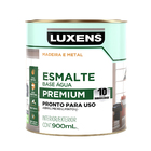 Tinta Esmalte Base Água Acetinado Areia 0,9L Luxens