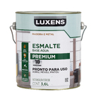 Tinta Esmalte Base Água Acetinado Verde Folha 3,6L Luxens