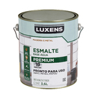 Tinta Esmalte Base Água Acetinado Verde Folha 3,6L Luxens
