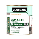 Tinta Esmalte Base Água Brilhante Pronta para Uso Amarelo 900ml Luxens